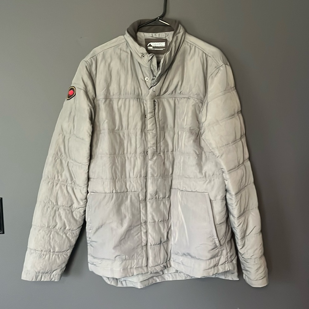 Mountain Khakis Jacket Large Gray Like New